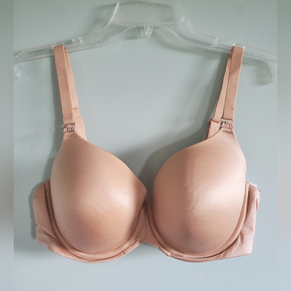 Auden Nude Nursing Lightly Padded T-Shirt Bra